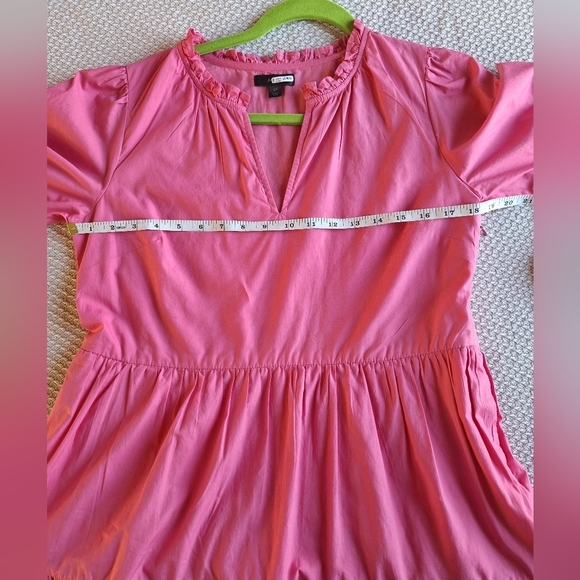 Pink Ruffled Kids Dress - Picture 8 of 14